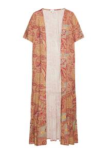 Платье usha FESTIVAL Kimono, цвет Bordeaux Mehrfarbig