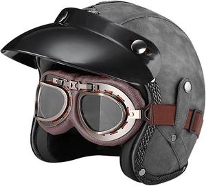 Шлем Bauti с защитными очками, графитовый