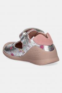 Детские кожаные сандалии Biomecanics, серебряный