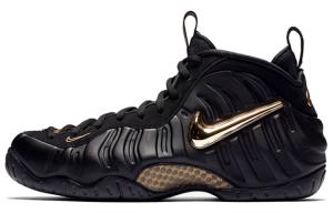 Nike Air Foamposite Pro Черный металлик Золото
