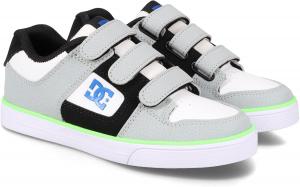 Кроссовки для детей и подростков DC Shoes Pure Skate, черный/синий/зеленый/серый