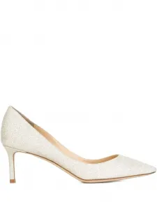 Туфли-лодочки Romy 60 JIMMY CHOO, серебряный