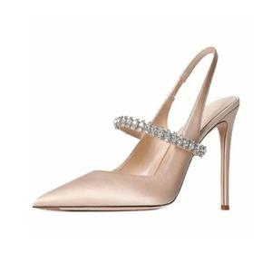 Yang Nianhua Тонкие каблуки на шпильке женские розовые 9 см, цвет Pink 9cm