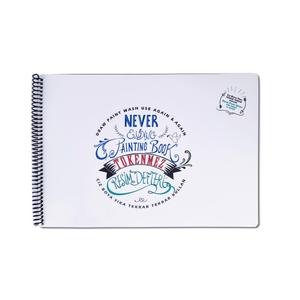 Стираемый горизонтальный гладкий блок Inscriptions Strigo от Funny Mat, 35х50.