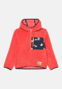 Флисовая куртка Jack Wolfskin MOOMIN ICE CURL, Sunset Coral/Coral
