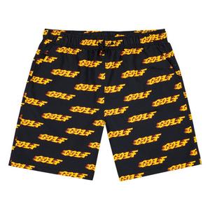 Шорты GOLF WANG Inferno Logo Water Shorts, Black