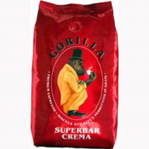 Кофе GORILLA Superbar Crema в зернах 1 кг. Joerges