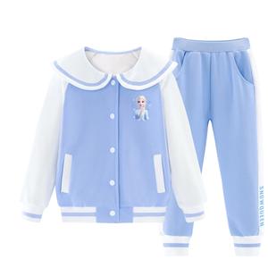 Disney Повседневная спортивная одежда синяя для детей от 3 до 7 лет