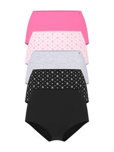 Упаковка из 5 современных трусиков-слипов, которые не видны Victoria'S Secret, 5 pack multi