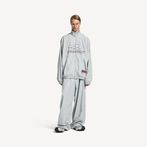 Мужская футбольная олимпийка 3b в новом сером цвете BALENCIAGA, новый серый