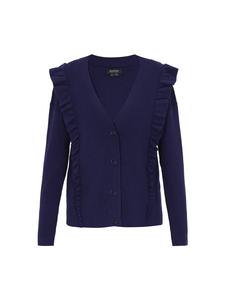 Usha BLACK LABEL Женский кардиган темно-синего цвета