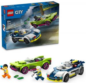 LEGO City Police Car Chase Muscle Car (60415) БЛОКИ ПОДАРОК