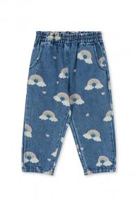 Джинсы GOTS MAGOT FRILL PANTS Konges Sløjd, темно-синий