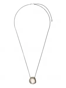 Серебряное колье с бриллиантами Rosa Maria, серебяный