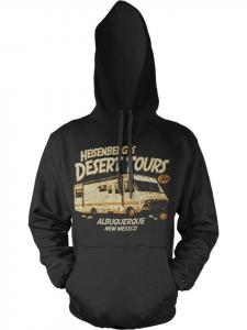 Толстовка Heisenberg's Desert Tours Big Tall Hoodie черного цвета Breaking Bad