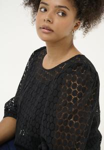 Блуза LORENA Kaffe Curve, цвет Mottled Black