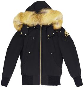 Куртка-бомбер Moose Knuckles Sainte Flavie, черный