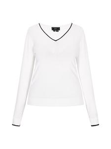 Свитер faina, белый