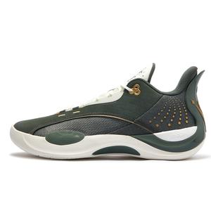 361° Баскетбольные кроссовки с низким верхом, амортизирующие, противоскользящие и износостойкие, мужские, зеленые, белые