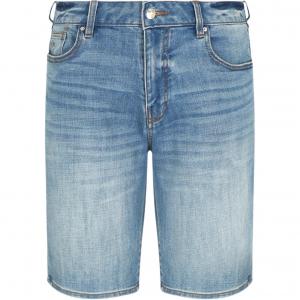 Шорты Cropped Jeans ARMANI EXCHANGE, синий