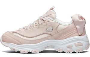 Кроссовки Skechers D'lites Casual Female, светло-розовый/белый