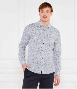 Льняная рубашка 15 JJSH-92HANSON2K-W regular fit Joop! Jeans, синий