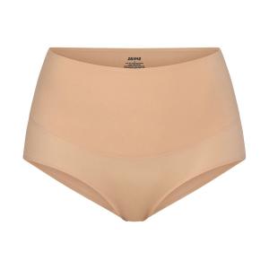 Трусики с высокой талией SKIMS Smoothing Intimates, цвет Clay