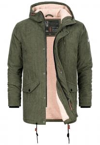 Зимняя куртка INDICODE JEANS, зеленый