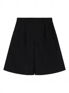 Плиссированные шорты с накладными карманами Comme Des Garçons Shirt, черный