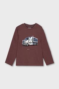 Детская хлопковая водолазка Mayoral, бордовый