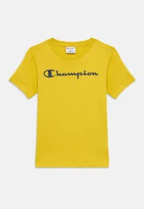 Базовая футболка с круглым вырезом и принтом Champion, Dark Yellow