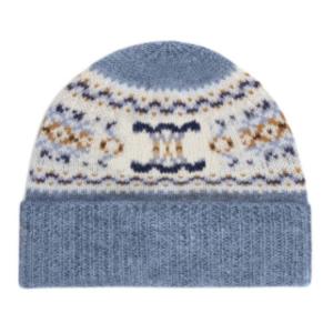 Бини в триумфальном узоре фэр-айл из шерсти CELINE