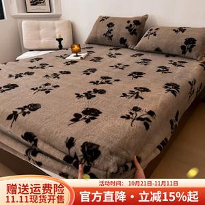 Boyang Пара наволочек 120х200 см, вельвет, цвет Meilade-Rose (Coffee)