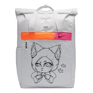 Nike Полиэстеровый рюкзак унисекс светло-серебристый, Cute Meow