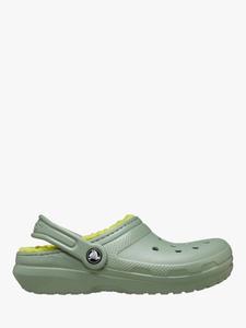 Детские классические стеганые клоги Crocs, Moss