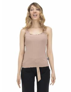 LEONE 1947 APPAREL Женская майка в земляных тонах