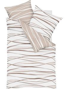 Двустороннее постельное белье из сатина Мако натурального светло-коричневого цвета kaeppel, 135x200 см (80x80 см)