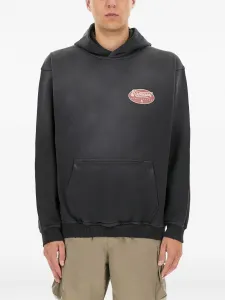 Худи с логотипом Represent, черный