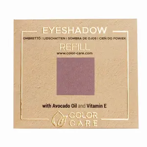 Матовые веганские тени для век - 120 терракотовых Color Care Matte - Brown, 2 гр