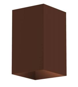 Потолочный светильник Lumicom Cube, 6x6x6 см, коричневый