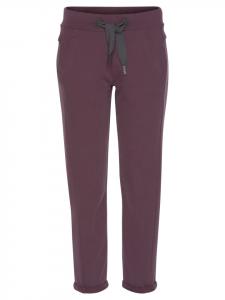 Спортивные брюки цвета баклажана ELBSAND