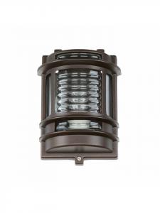 Licht-Erlebnisse Уличный настенный светильник (Ш)16 х (В)22 см, цвет античный ржаво-коричневый