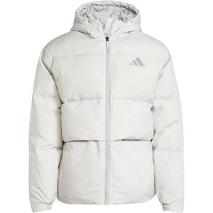 Стеганая куртка мужская светло-серый Adidas