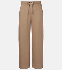 Шерстяные фланелевые спортивные штаны 'S Max Mara, Biscotto