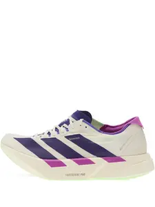 Кроссовки Adizero Adios Pro 4 с полосками Adidas, белый