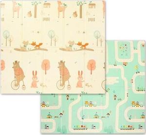 Коврик из пенопласта Babyono XPE 180х200см, двусторонний