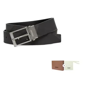 Мужской ремень Burberry, черный