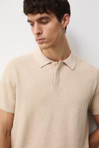 Хлопковое поло Medicine, бежевый