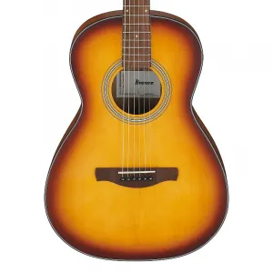 Акустическая гитара Ibanez PN50 Parlor - Открытая пористая отделка Brown Sunburst