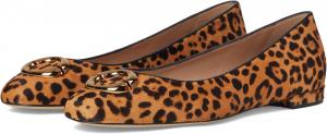 Балетки Cole Haan Skylar Ballets, Leopard Print Haircalf/Black Leather